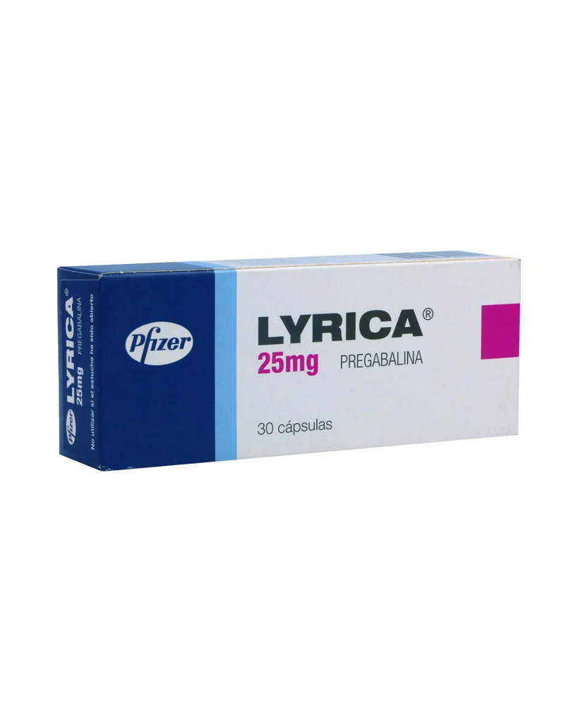 Lyrica Cápsulas 25Mg Caja X 30