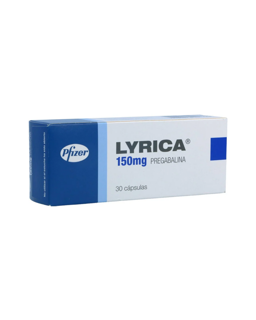 Lyrica Pregabalina 150Mg Caja X 30 Cápsulas