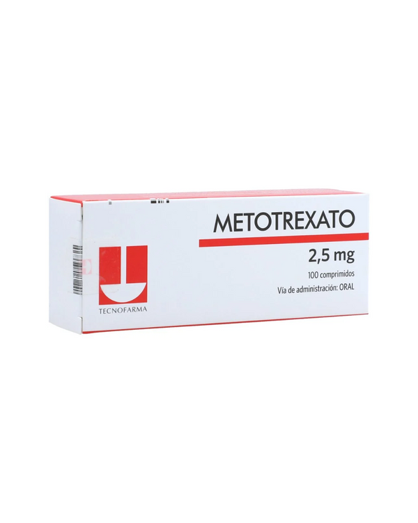 Metotrexato Tecnofarma 2.5Mg Blister x 20 Tabletas