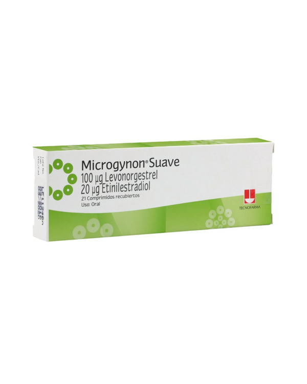 Microgynon Suave Caja X 21 Tabletas Recubiertas Tecnofarma