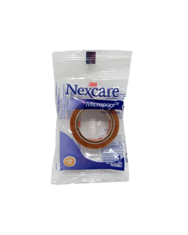 Micropore Piel Nexcare 12mm X 3m Bolsa X 1 Unidad