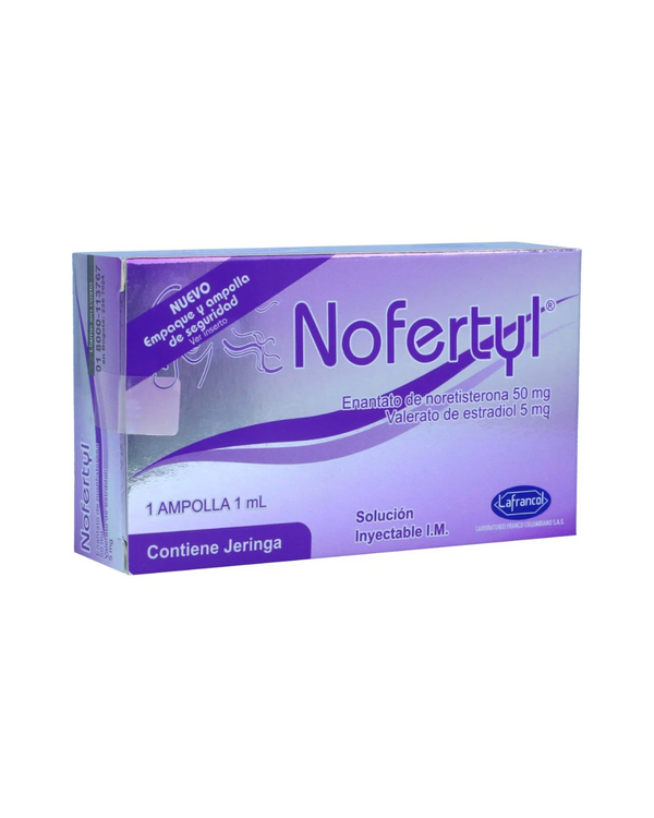 Nofertyl Solución Inyectable Caja X 1 Ampolla