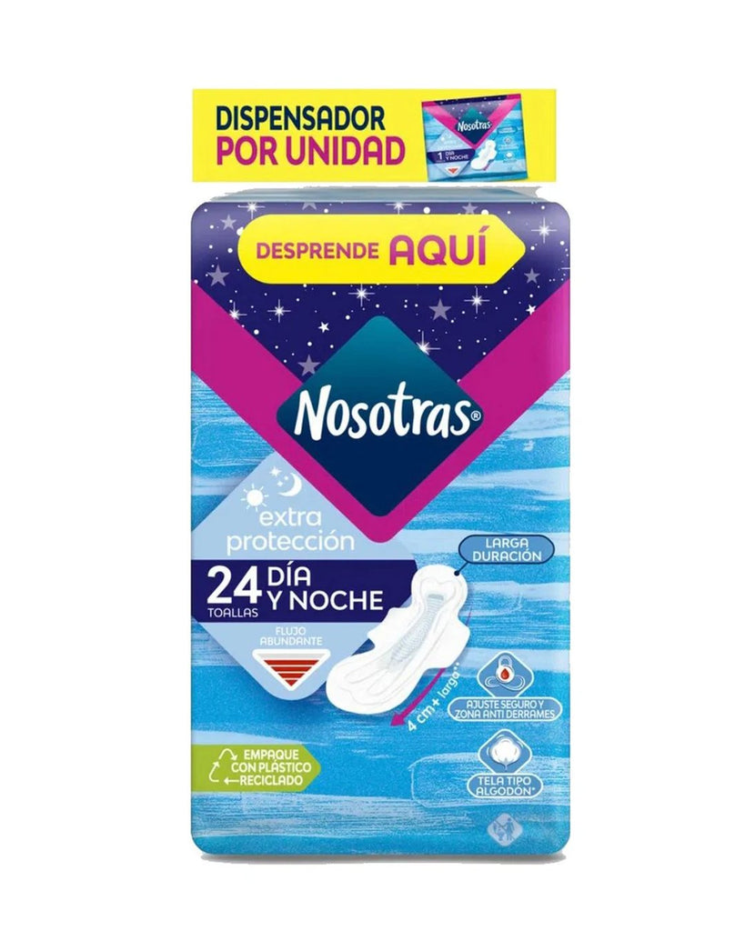 Toallas nosotras Dia y Noche x24uni