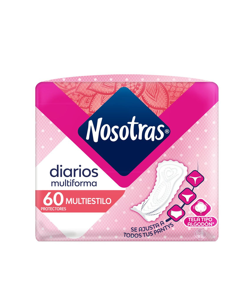 Nosotras Protectores MULTIESTILO x60uni Toallas