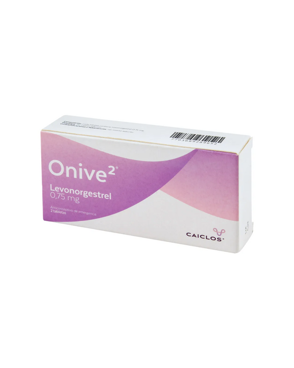 Onive 2 0.75Mg Tabletas Caja X 2