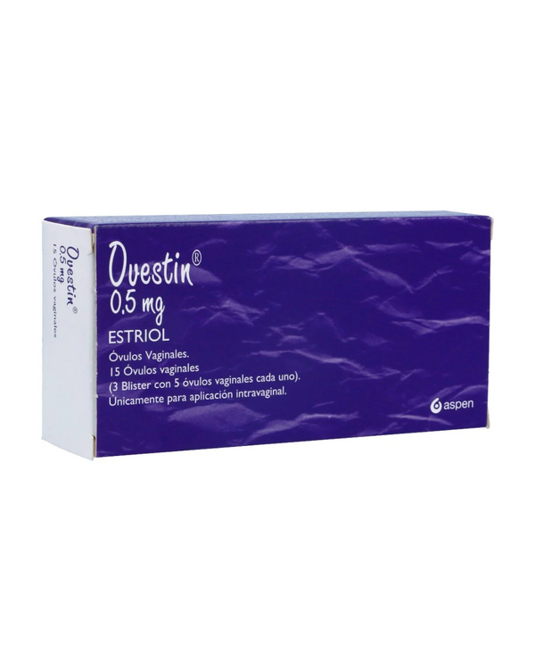 Ovestin Óvulos Vaginales 0.5Mg Caja X 15