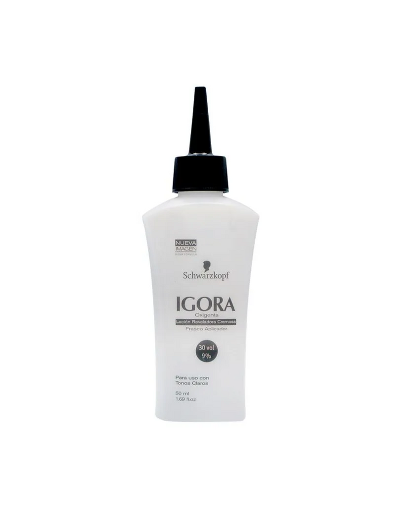 Oxigenta Schwarzkopf Igora Loción Reveladora Cremosa 9% 30 Vol Frasco x 50 mL x 2 Uds Precio Especial.
