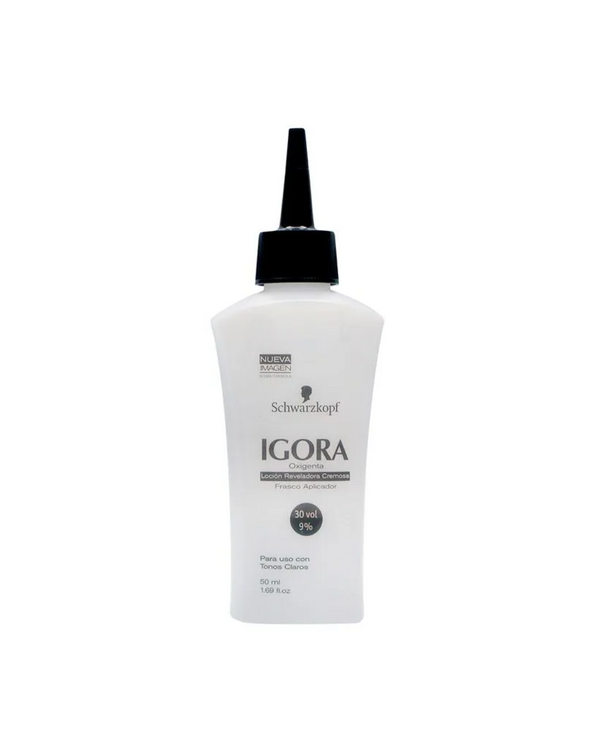 Oxigenta Schwarzkopf Igora Loción Reveladora Cremosa 9% 30 Vol Frasco x 50 mL x 2 Uds Precio Especial.