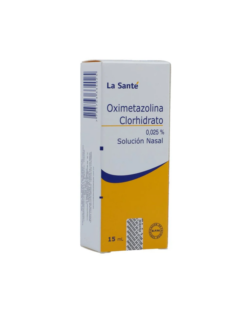 Oximetazolina Clorhidrato Solución Nasal 0.25% Frasco X 15 mL LA SANTE