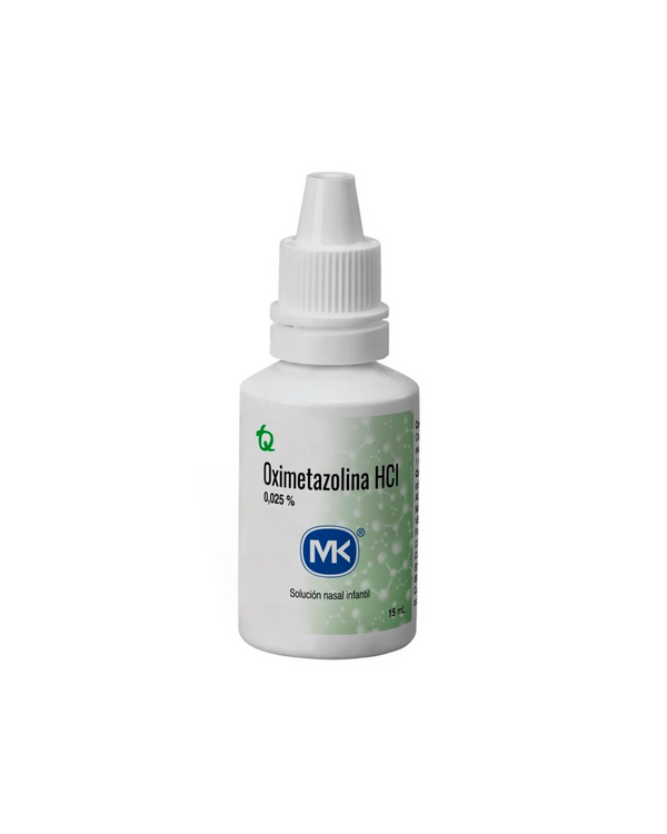 Oximetazolina Hcl 0.25Mg/Ml(0.025%) Solución Nasal Frasco X 15Ml (MK)