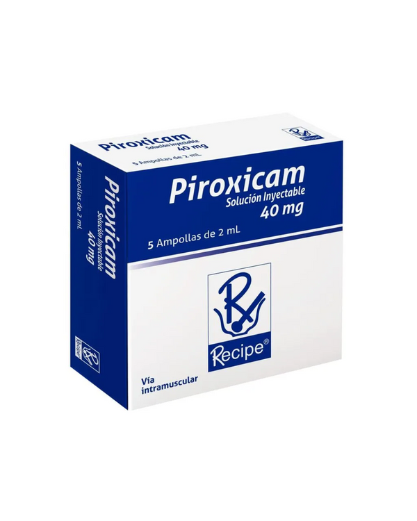 PIROXICAM SOLUCION INYECTABLE (RECIPE) 40 MG