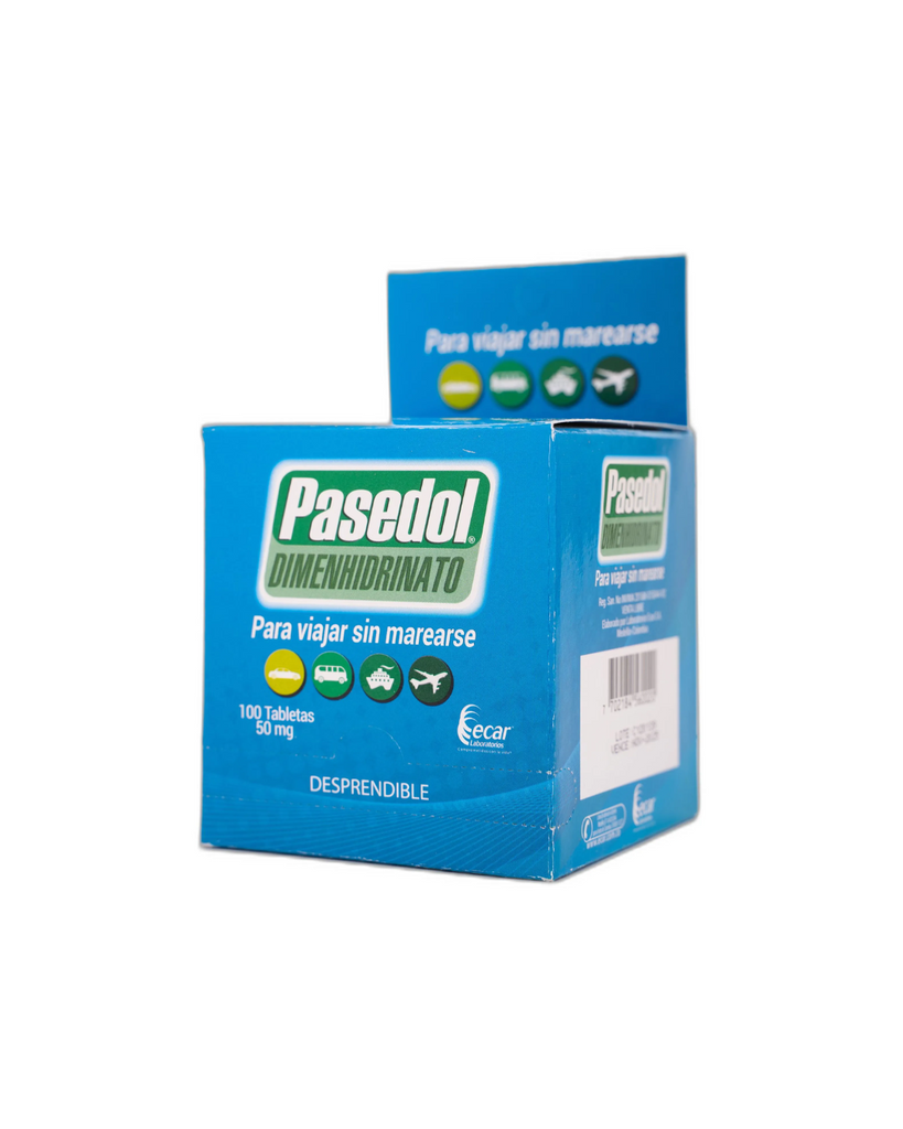 Pasedol Dimenhidrinato 50 Mg