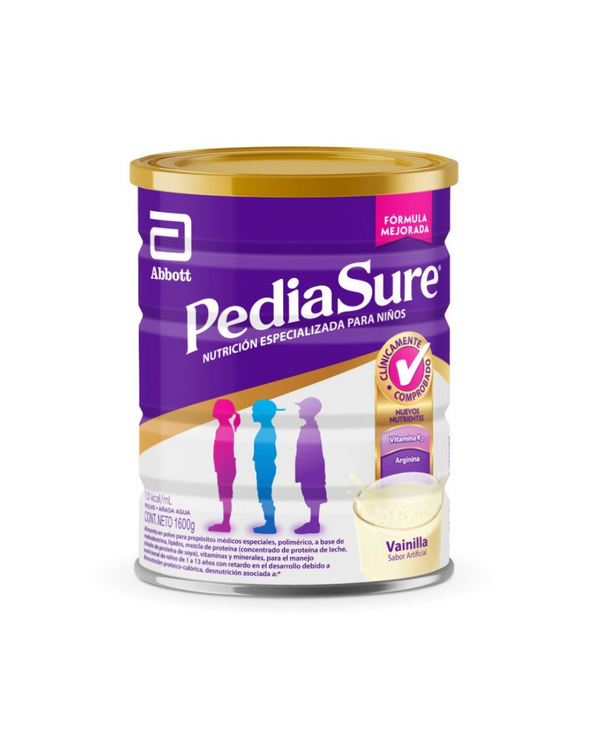 Pediasure Sabor Vainilla en polvo lata 1600gr