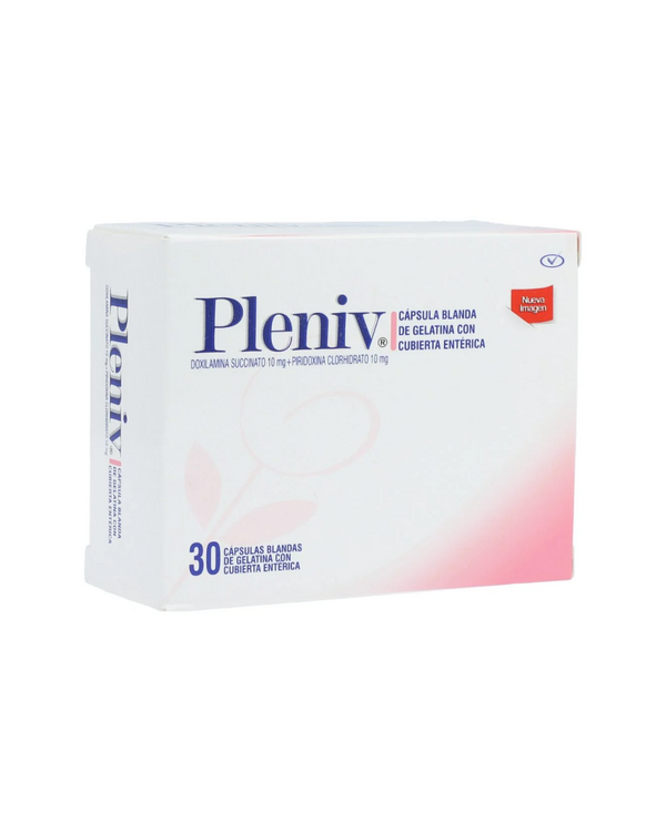 Pleniv Cápsula Blanda De Gelatina Con Cubierta Entérica Caja X 30