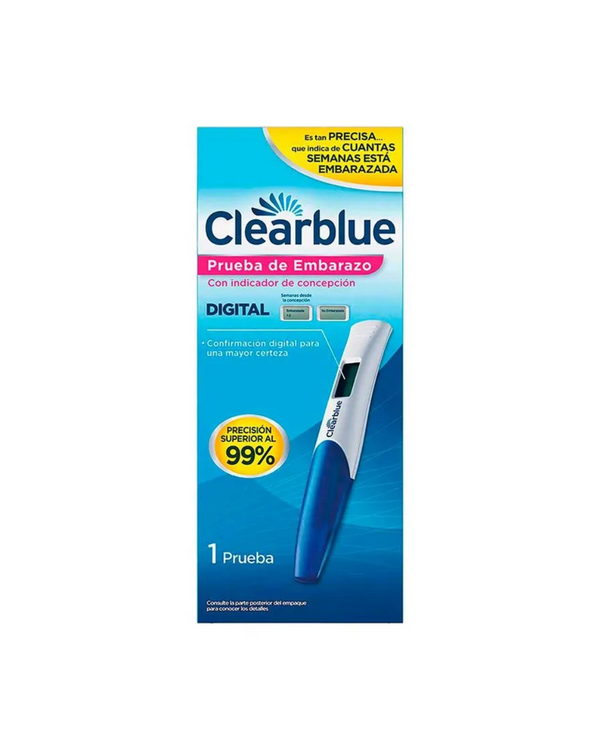 Prueba de Embarazo Clear Blue 1 Prueba