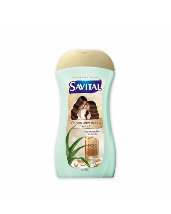 Shampoo Savital serum de aminoacidos 510ml