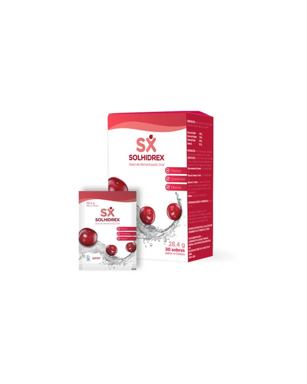 Solhidrex Sales Rehidratacion Cereza X 30 Sobres