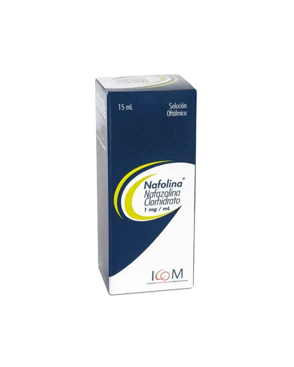 Solución Oftálmica Nafolina 1 Mg/Ml Icom Frasco X 15 Ml.