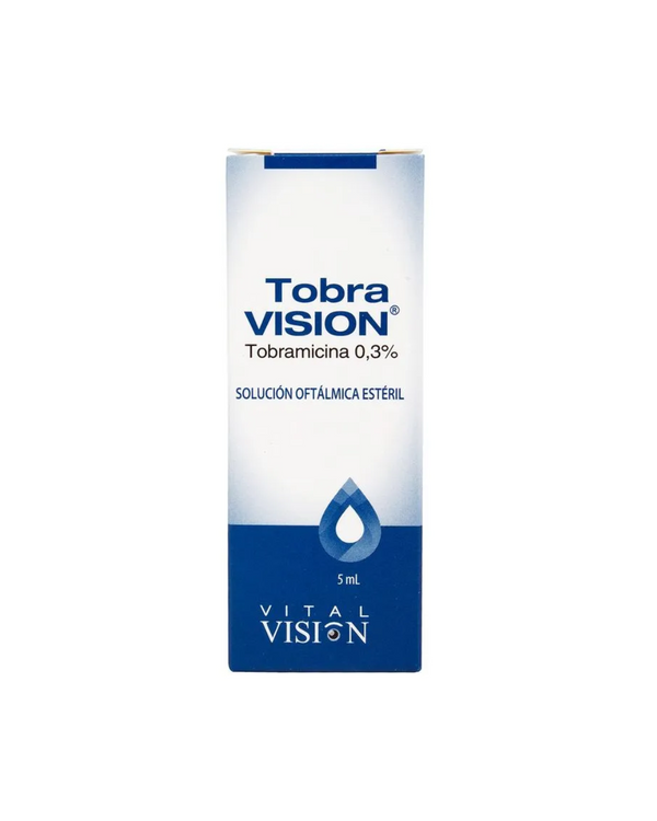 Solución Oftálmica Tobra Visión 0.3% Vital Visión Frasco X 5 Ml.