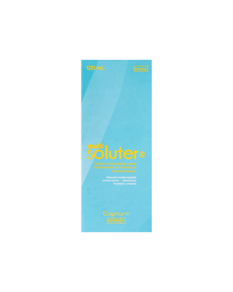 Solución Para Lentes Multisoluter Ophar Frasco X 120 Ml