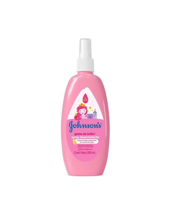 Spray Johnson gotas de brillo  200ml Bebe