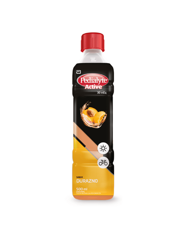 Suero de rehidratacion Pedialyte Active 30 Durazno 500 mL