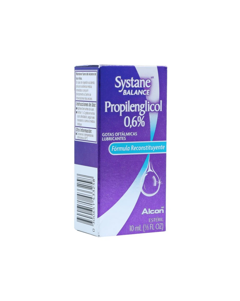 Systane Balance Solución Oftálmica 0.60% Frasco X 10 mL