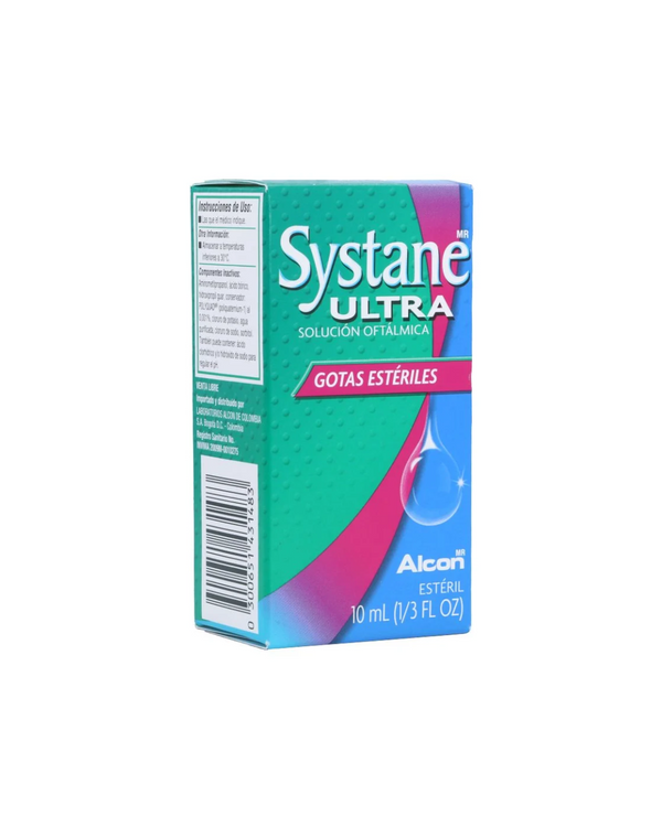 Systane Ultra (3Mg+4Mg)/mL Solución Oftalmica Frasco X 10 mL