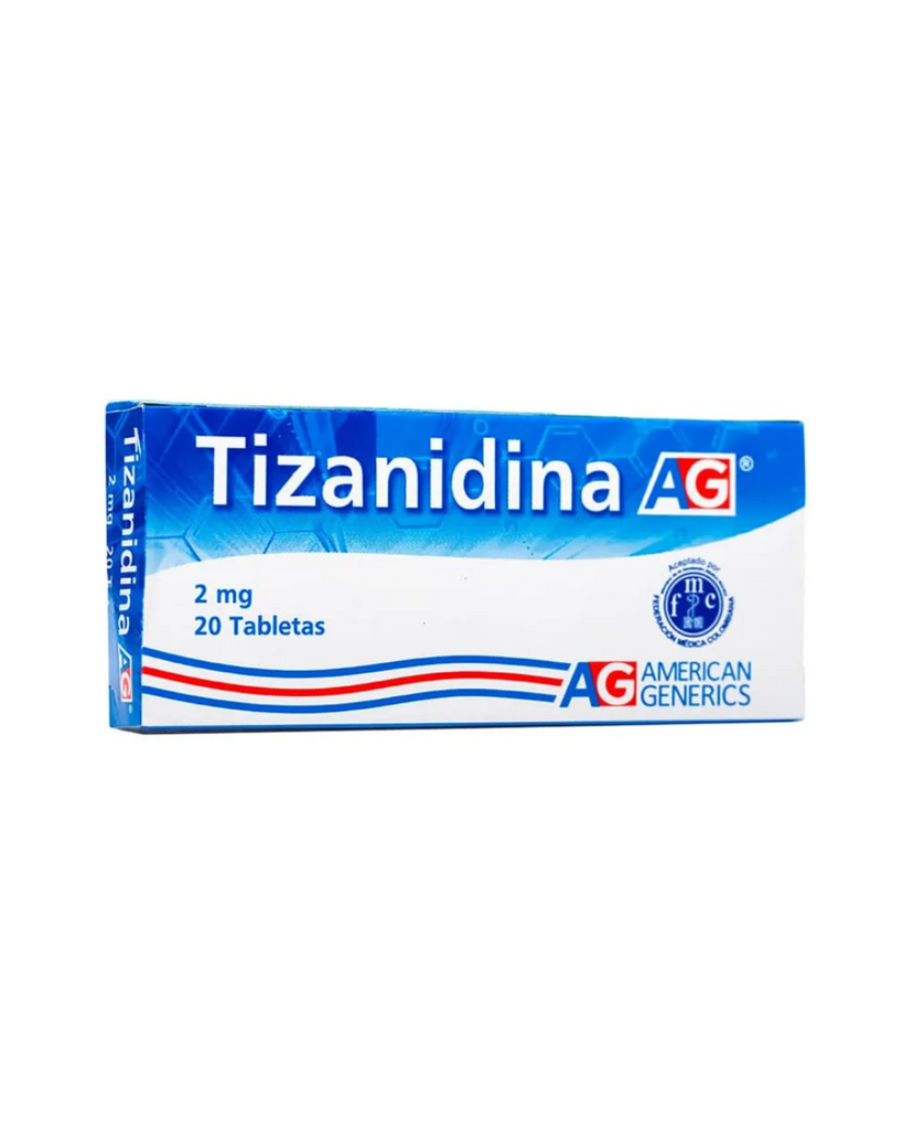 TIZANIDINA 2 MG (AG)
