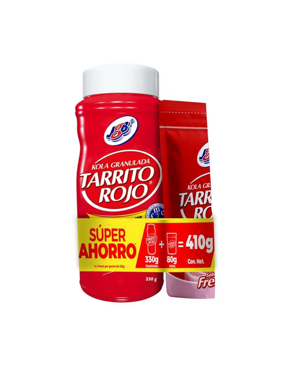 Tarrito Rojo Jgb Tradicional 330g + Fresa 80g Super Ahorro