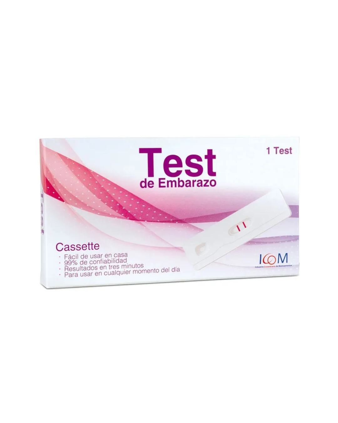 Test De Embarazo Icom Cassette Caja X 1 Ud – Hiperdrogueria Ramirez