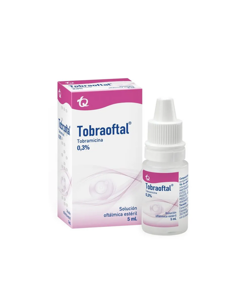 Tobraoftal (Tobramicina) 0.3% Sol.Oftal. X 5Ml. (Mk)