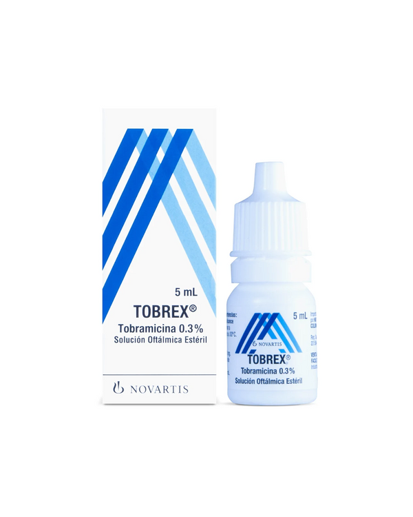 Tobrex 0,30% Solución Oftalmica Frasco X 5mL