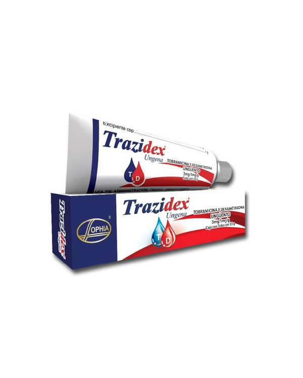 Trazidex Ungena Unguento Oftalmologico 0.3%+0.1% Tubo X 3,5Gr