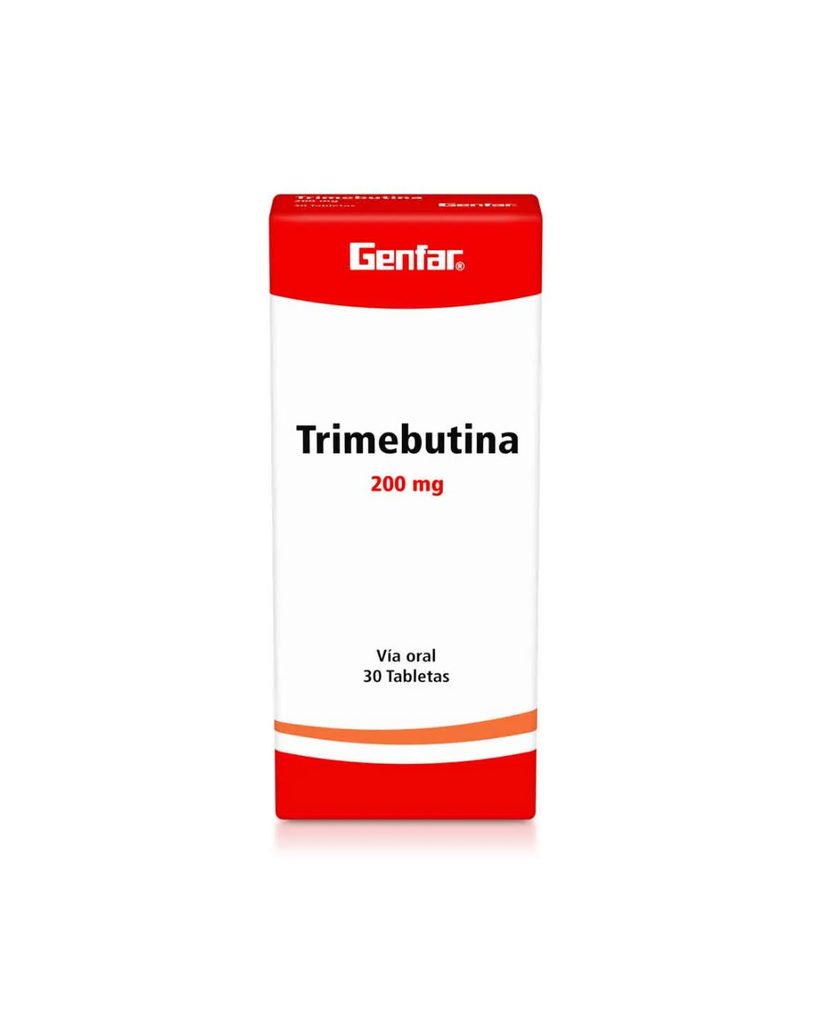 Trimebutina GENFAR 200 mg x30 tabletas