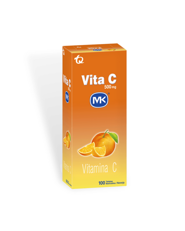 VITAMINA VITA C MK MASTICABLE NARANJA