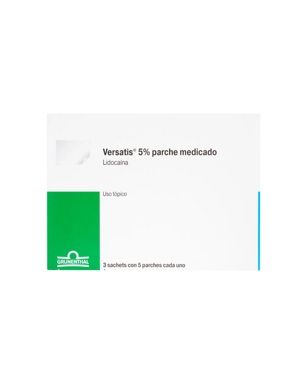 Versatis (Lidocaina) 5% Parches X 15Ud