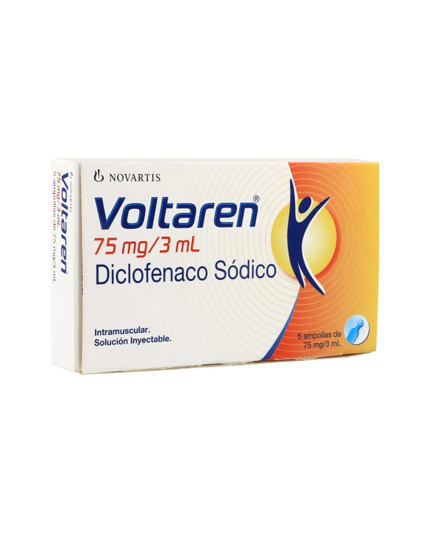 Voltaren Solución Inyectable 75Mg/3mL X 1 Ampolla