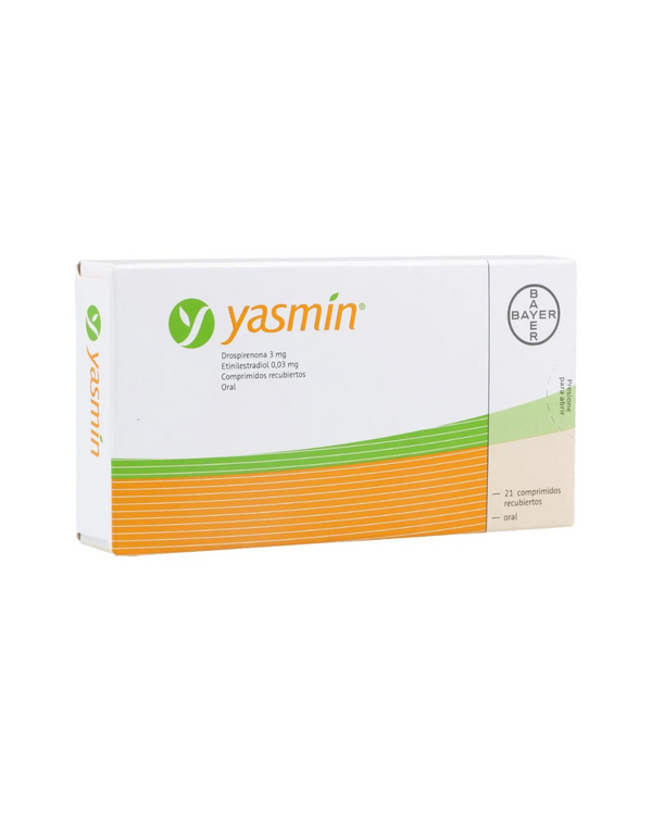 Yasmin Caja X 21 Grageas Bayer
