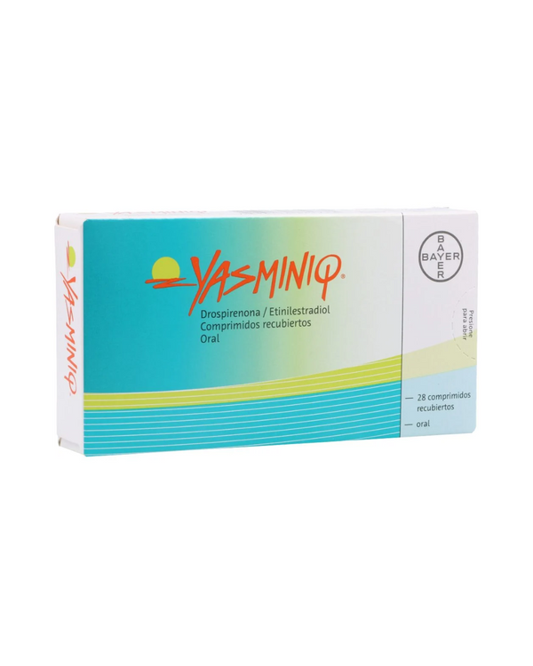 Yasminiq 3Mg+0.02Mg Caja X 28 Grageas