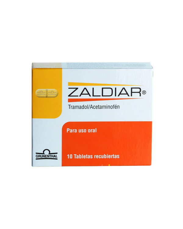 Zaldiar Tramadol/ Acetaminofén Caja Con 10 Tabletas