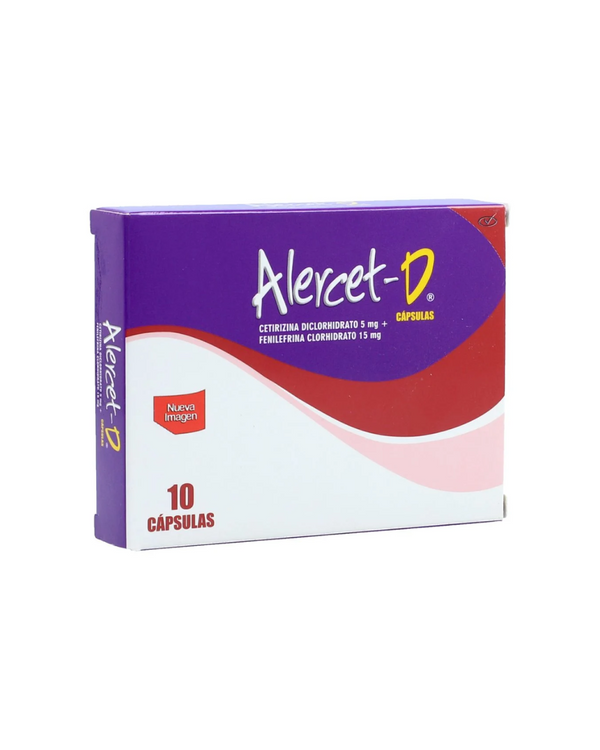 Alercet D Caja X 10 Cápsulas
