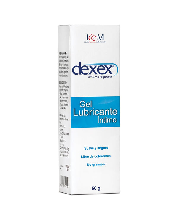 Dexex gel lubricante 50g