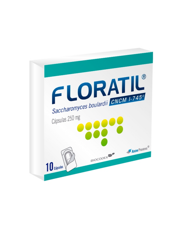 Floratil 250 mg x 10 capsulas