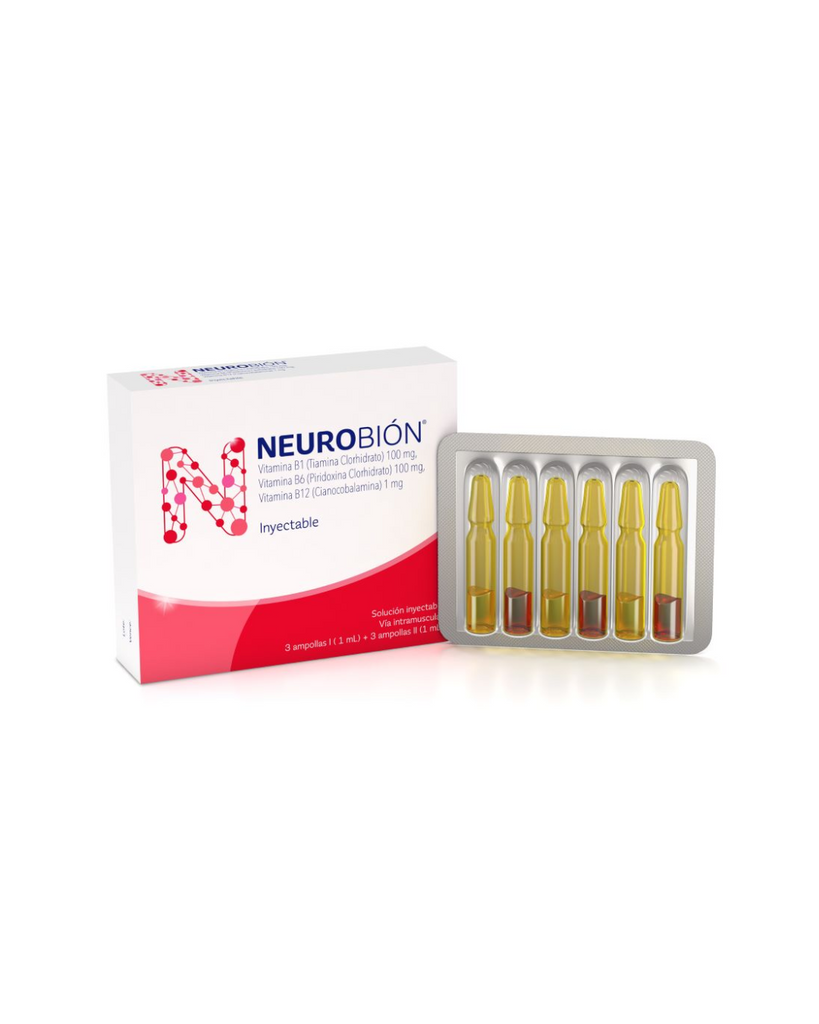 Neurobion x 3 ampollas (3 amp tipo i) (3 amp tipo ii)
