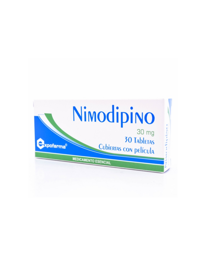 Nimodipino 30 mg x 30 tabletas