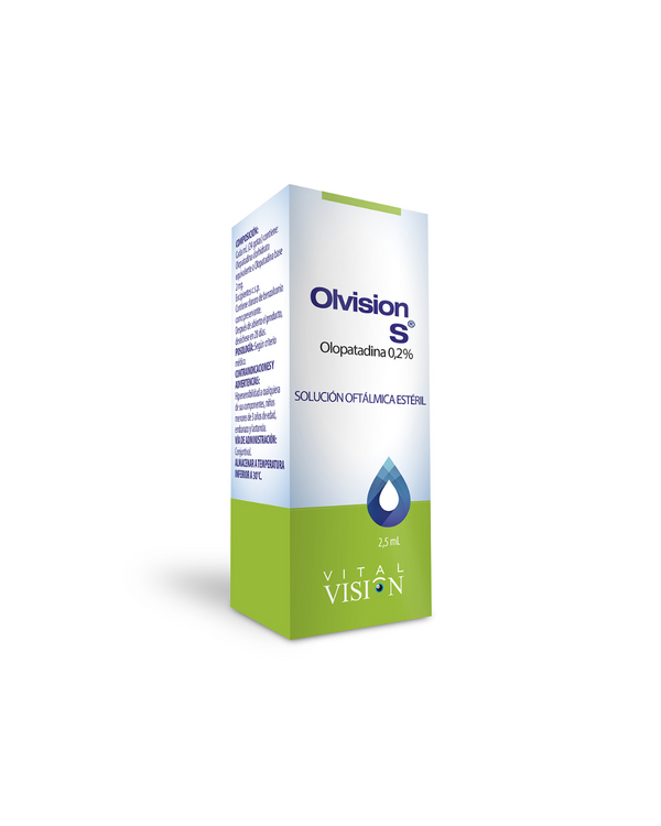 Olvision S 0.2% solución Oftálmica esteril  x 2.5 ml